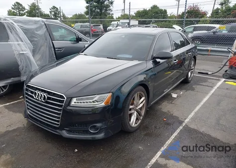 2016 Audi A8 L 4.0T Sport from USA, damaged, VIN WAU43AFDXGN021943